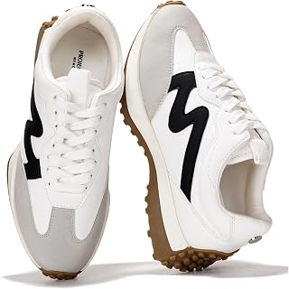 Project Cloud Lecco Women's Lace-Up Fashion Sneakers with Memory Foam