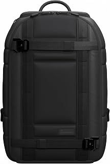 Db Journey The Ramverk Backpack | Black Out | 26L | Full Frontal Opening, Mesh Pockets, Durable Build