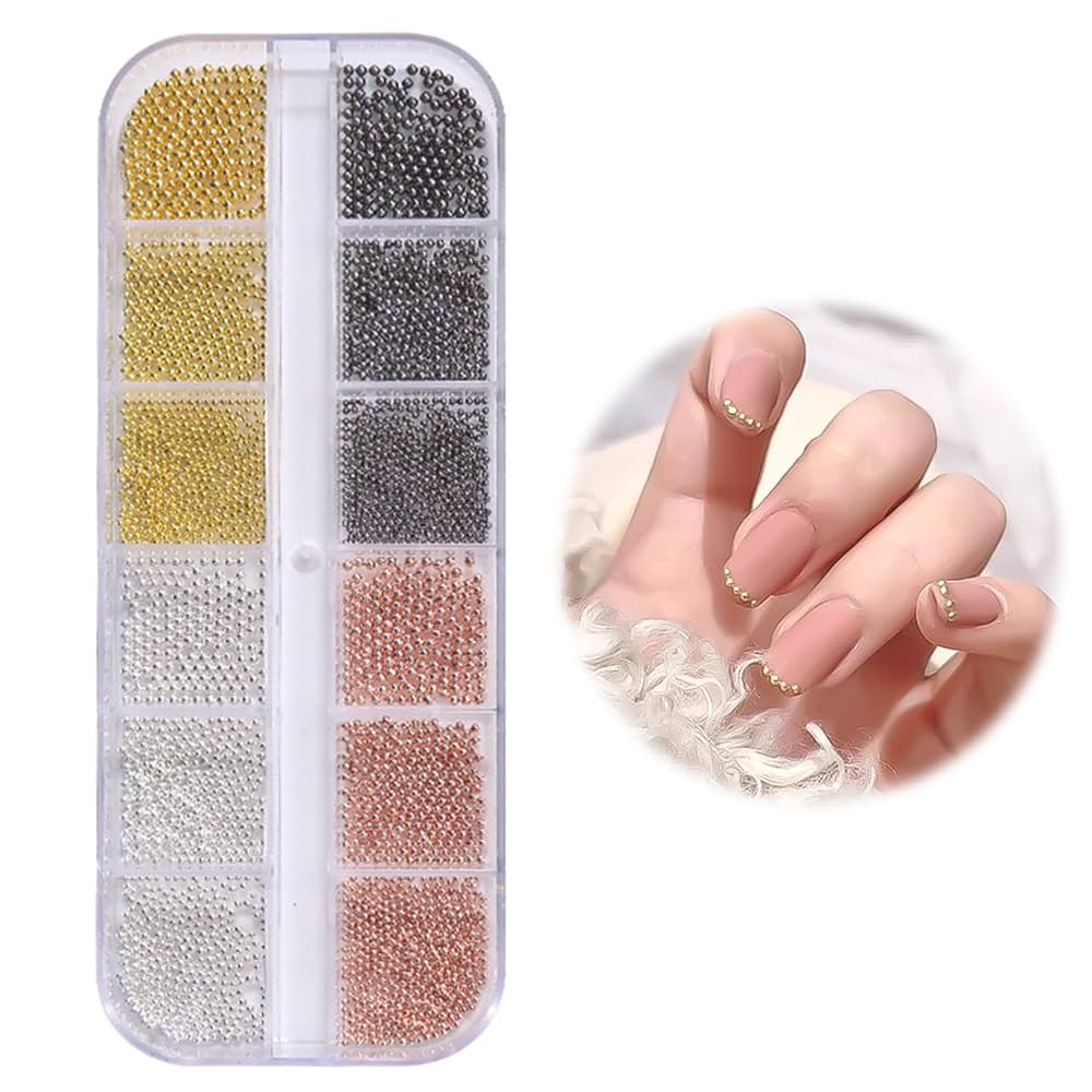 3dネイルパーツ Amazon | ブリオンパーツ 3セット ネイルパーツ 極小 3Dネイル