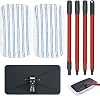 Microfiber Flat Mop for Floor Cleaning, Ocedar Hardwood Floor 'N More Mop Large Surface Dust Flat Mop with 2 Reusable Pads & 1 Expandable Handle, Washable, Hardwood Floors, Dry or Damp with Mop