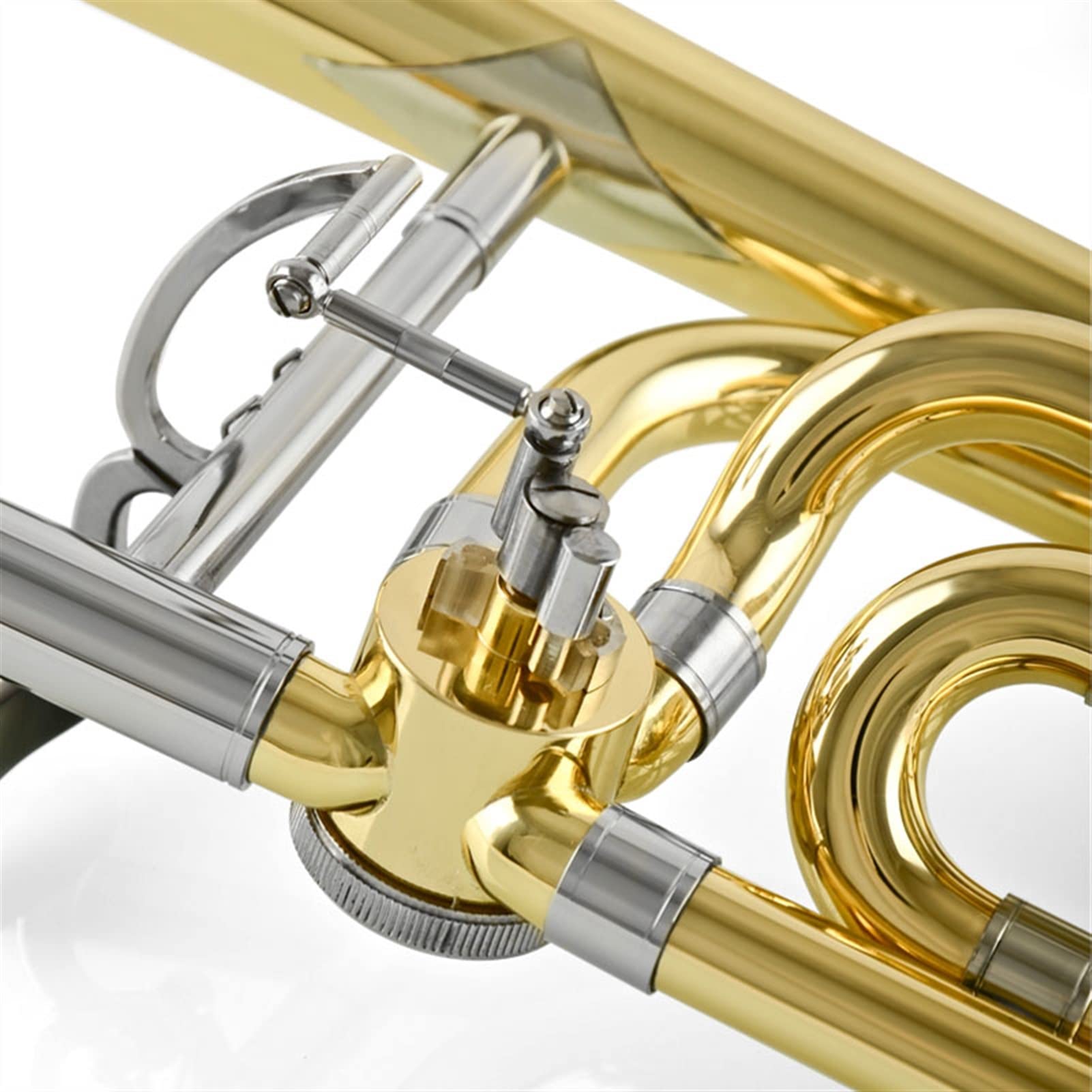 Tenor Transpozycja Puzon Bb-To-F Light Body Box Puzon Instrument muzyczny Zespół Instrumenty Do Zabawy