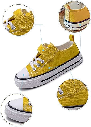 Scarpe Di Tela Per Bambini DEBAIJIA - Sneakers Casual Multicolore, Traspiranti E Antiscivolo, Per Sport E Passeggio - Foto 11