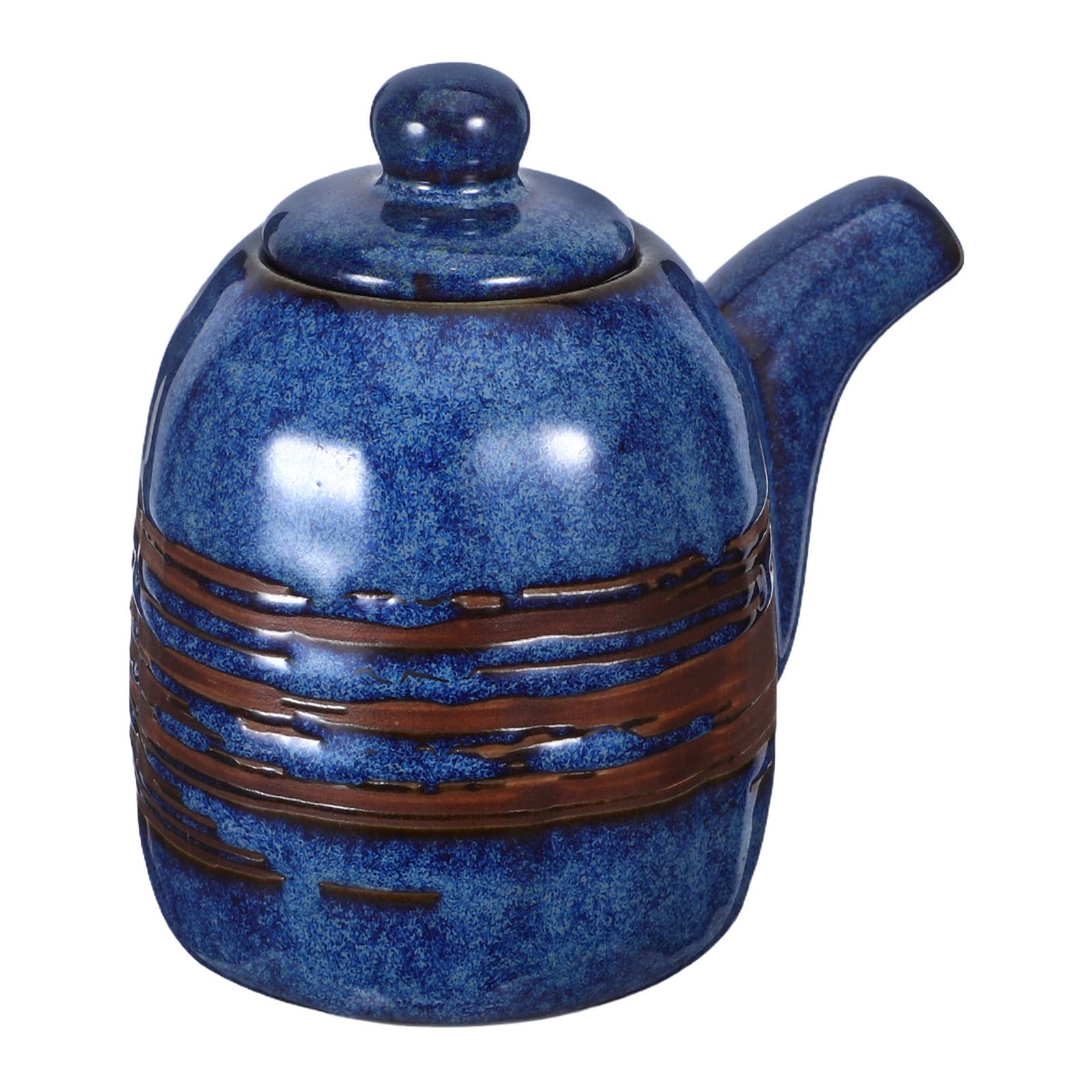 Dispensador de soja estilo japonés azul para vestir tu mesa en ocasiones culinarias