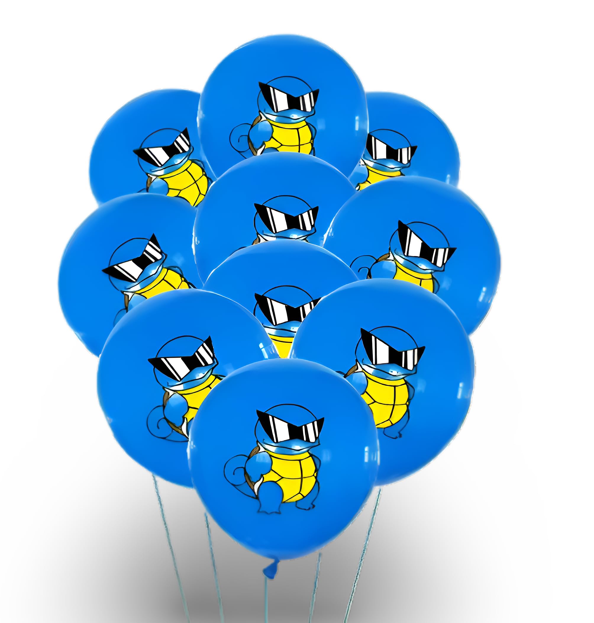 Pokémon Party Supplies | 15+ Years | 10 x Balloons | Squirtle (Style 2) — image 1