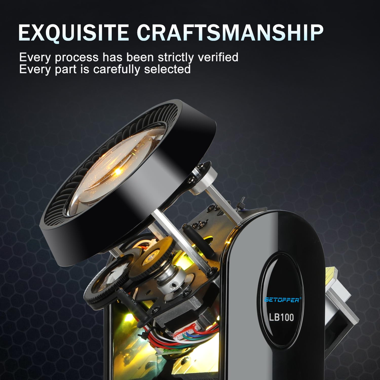 BETOPPERミニムービングヘッドDJライト LB100 【公式通販】