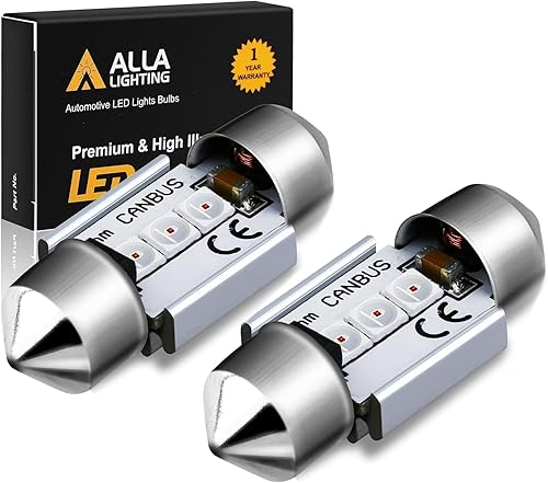 Alla Lighting Bombillas LED superbrillantes DE3021 DE3175, cúpula roja, mapa, maletero, luces de cortesía, 1.220 in 7065 DE3022 CAN-Bus Lámparas de disponible en Yaxa Costa Rica