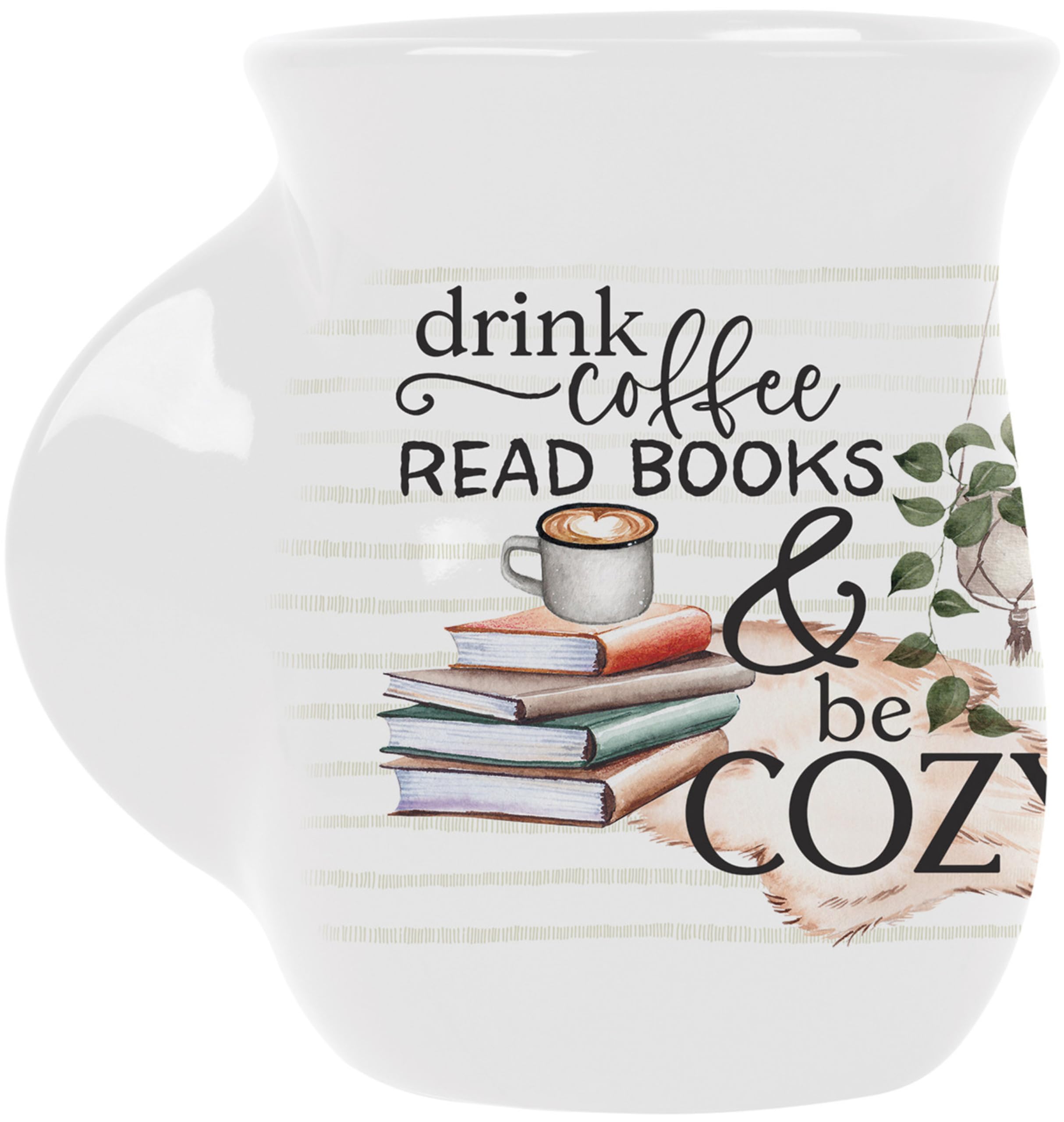 18 20oz heavy duty coffee mugs Blue Ceramic Coffee Mugs  Grateful Gift for Family & Friends