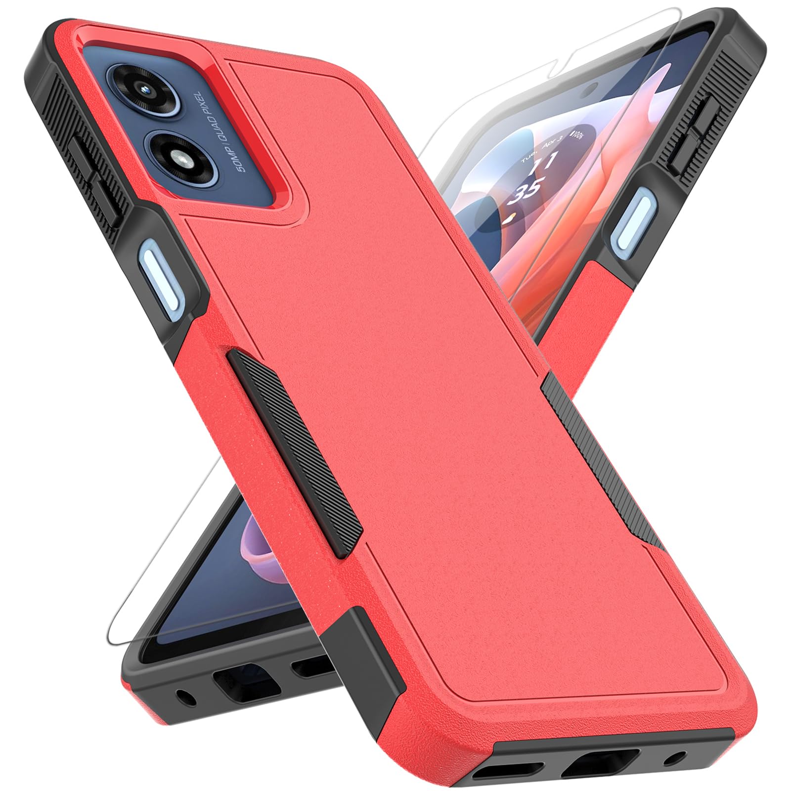 Amazon.com: for Moto G Play 2024 Case: Dual Layer Protective Heavy Duty Cell Phone Cover Shockproof Rugged with HD Screen Protector - Military Protection Bumper Tough - Motorola Moto G Play 4G Amazon.com: for Moto G Play 2024 Case: Dual Layer Protective Heavy Duty Cell Phone Cover Shockproof Rugged with HD Screen Protector - Military Protection Bumper Tough - Motorola Moto G Play 4G