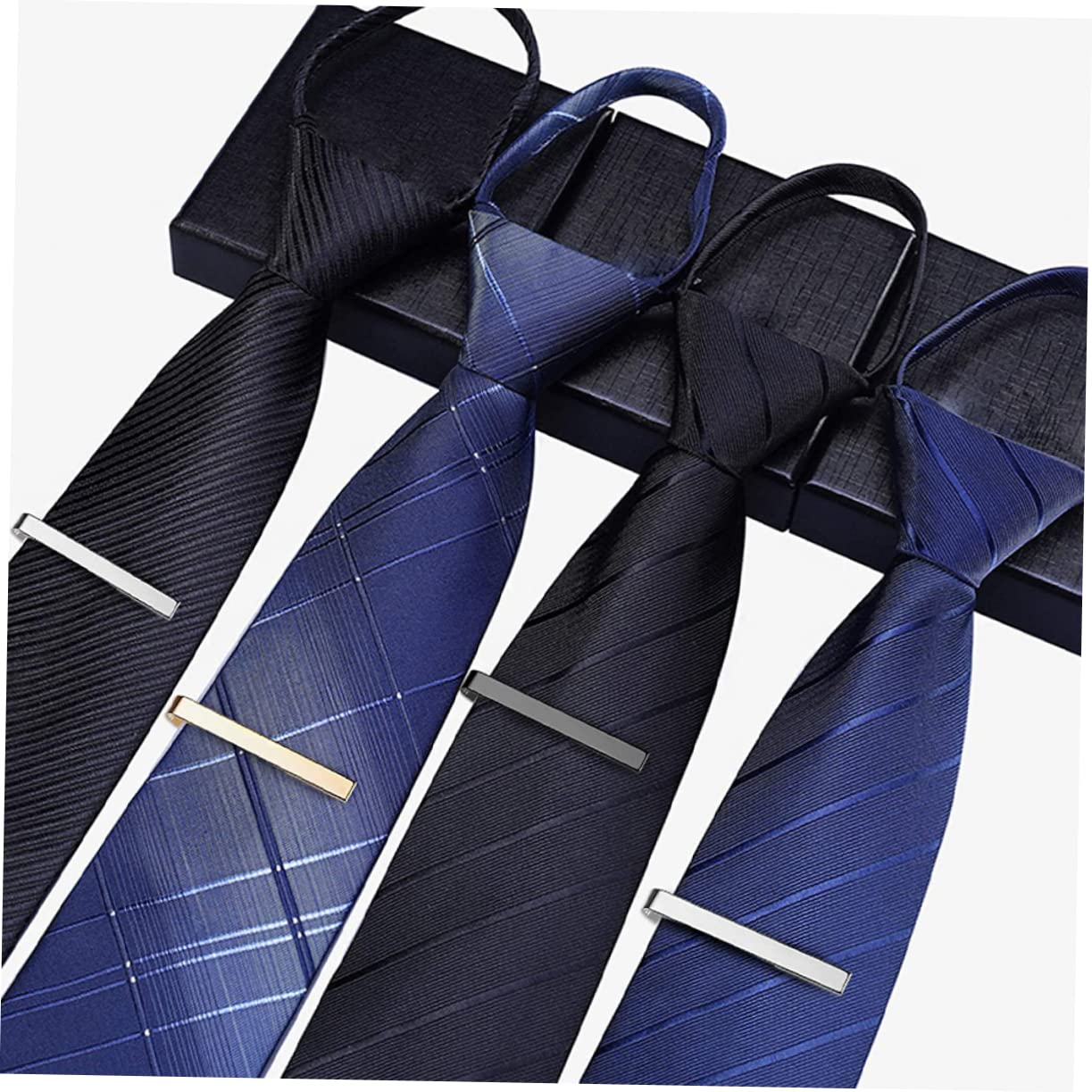 3 Pinzas para Corbata de Hombre de Cobre para Traje