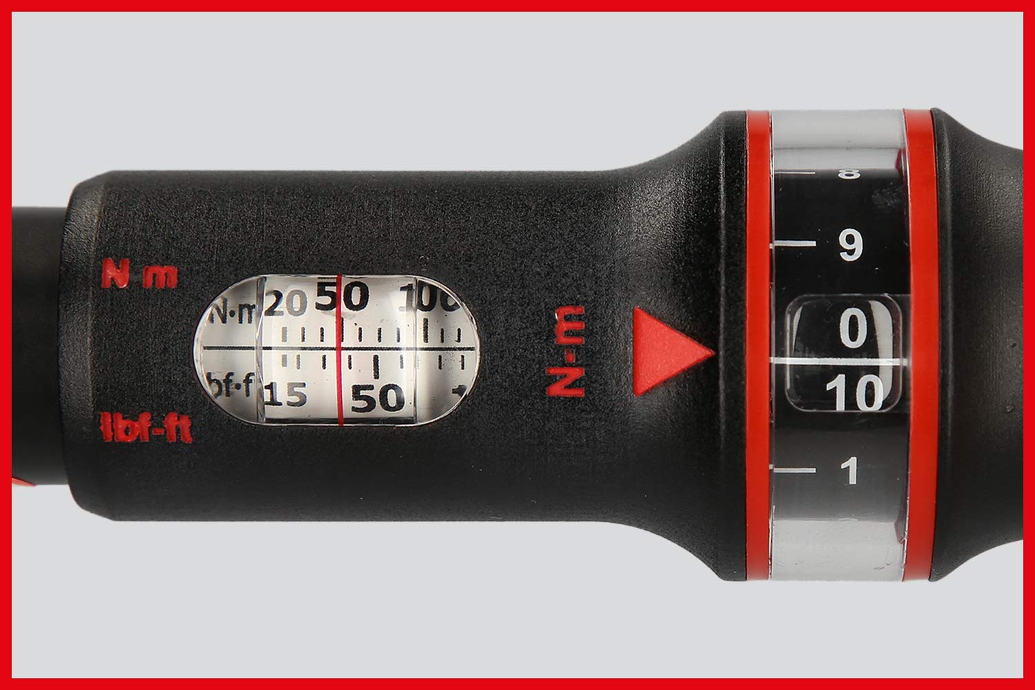 KS Tools 516.1632 Chiave Dinamometrica, ErgotorquePrecision con Attacco Utensili ad Innesto, 10-100 NM, 9X12 mm