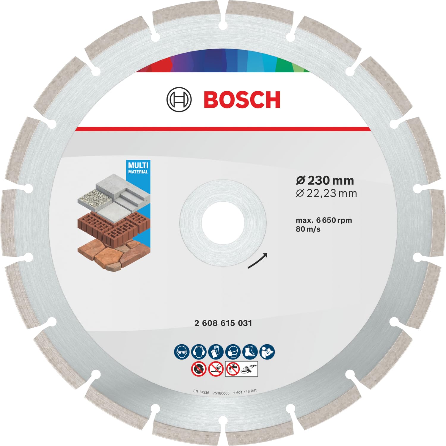 Bosch Professional Diamond Disc Universal 230 mm