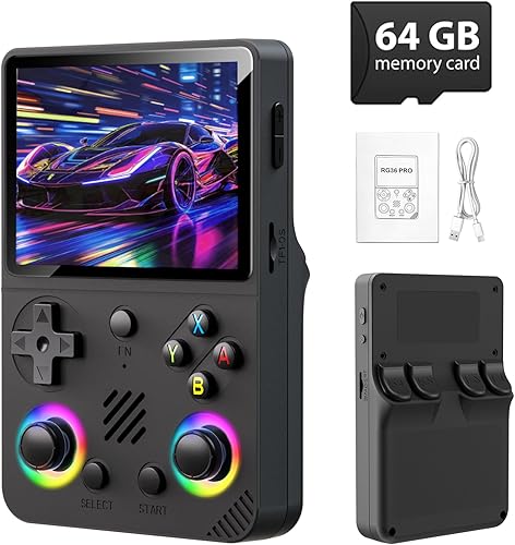 2026 New Retro Handheld Game Console, 30+ Emulator Portable Video Game Console, 20,000+ Classic Games, 4.0-inch IPS Screen, Retro Game Console Gift disponible en Yaxa Costa Rica