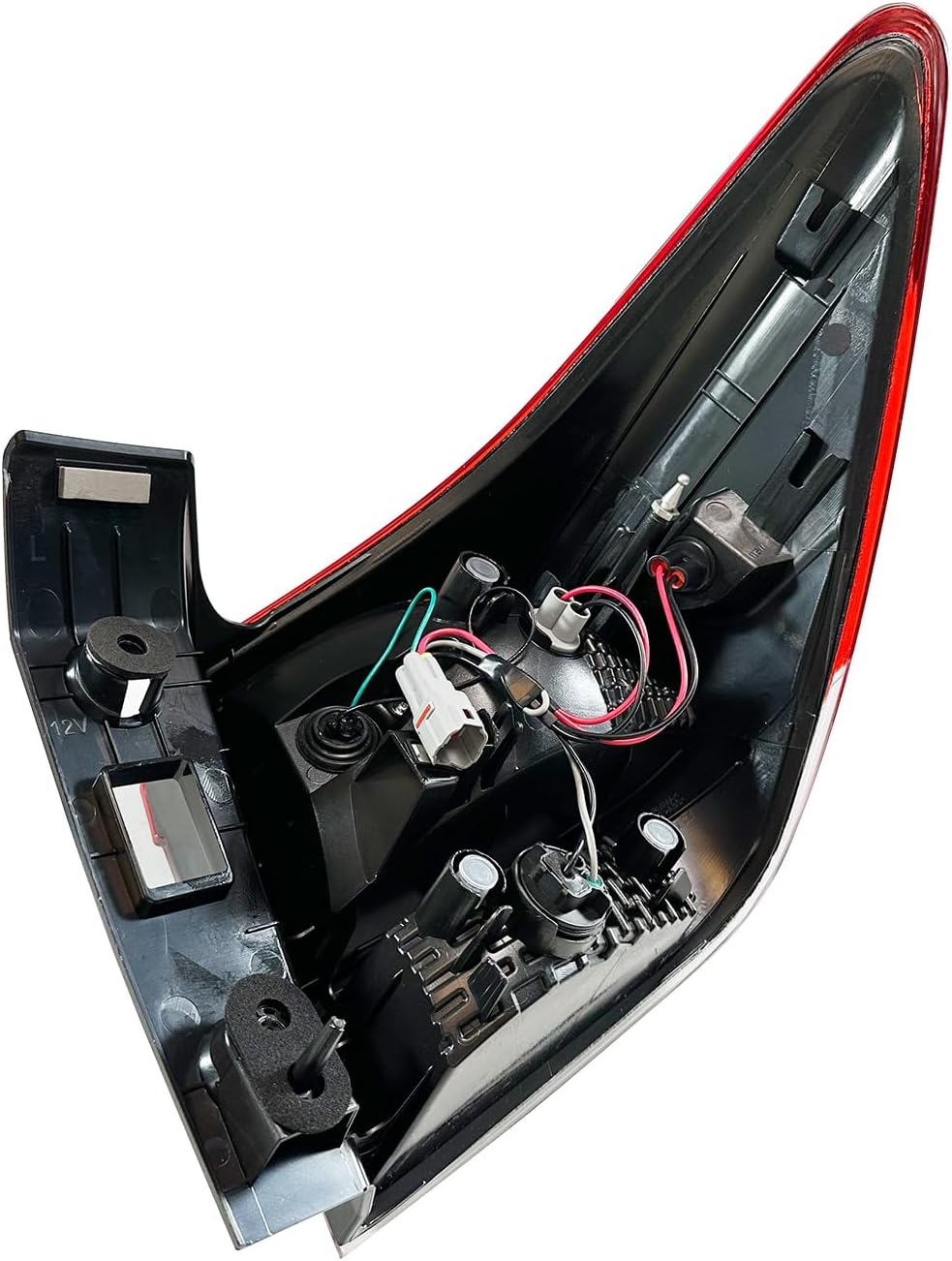 BST BSSP Outer Tail Light Assembly Driver Side for 2017 2018 2019 Subaru Impreza Hatchback, for 18 19 Subaru Crosstrek, Replace # SU2804109 | 84201FL03B