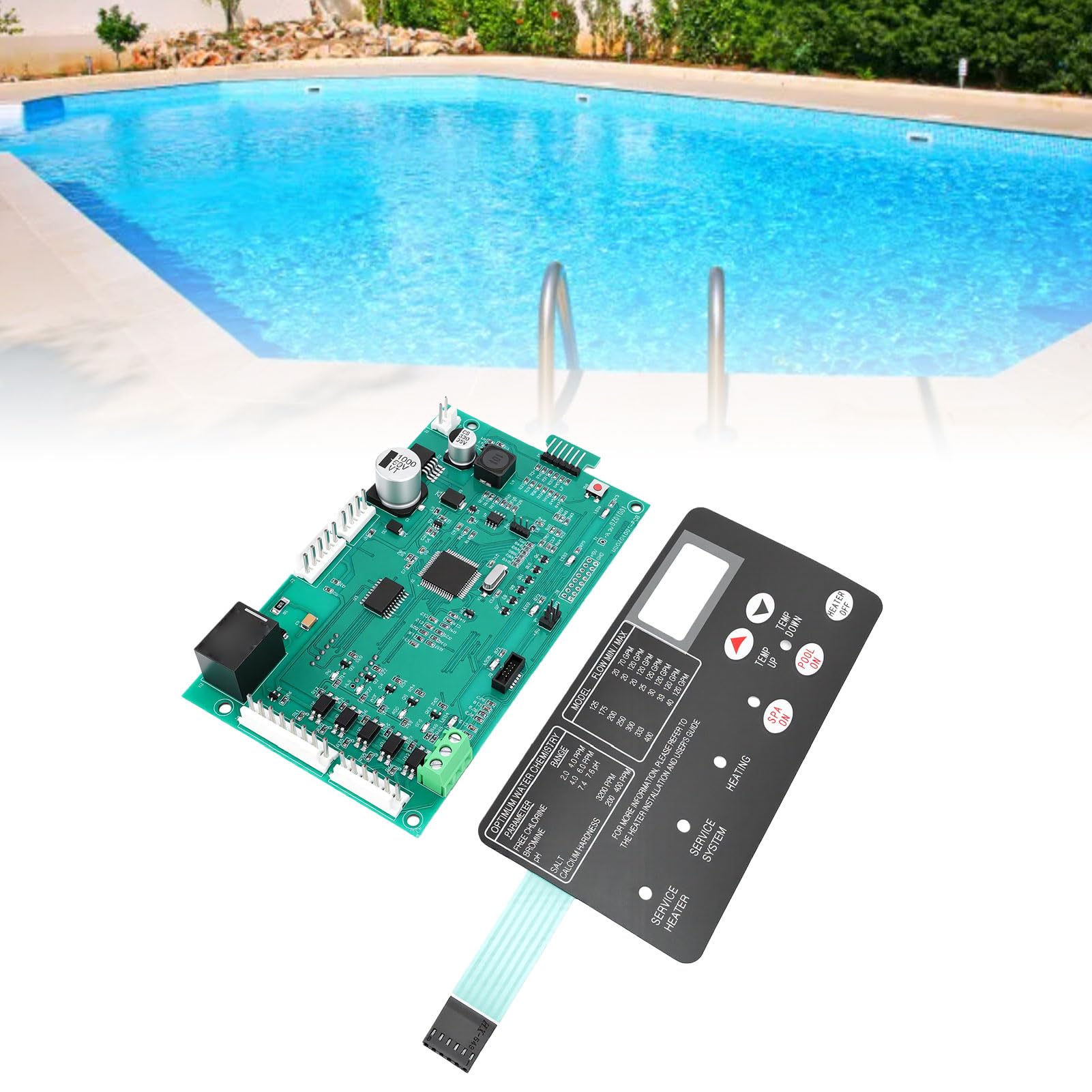 SEAFRONT Podgrzewacz Basenowy Panel Sterowania 42002-0007S 472610Z