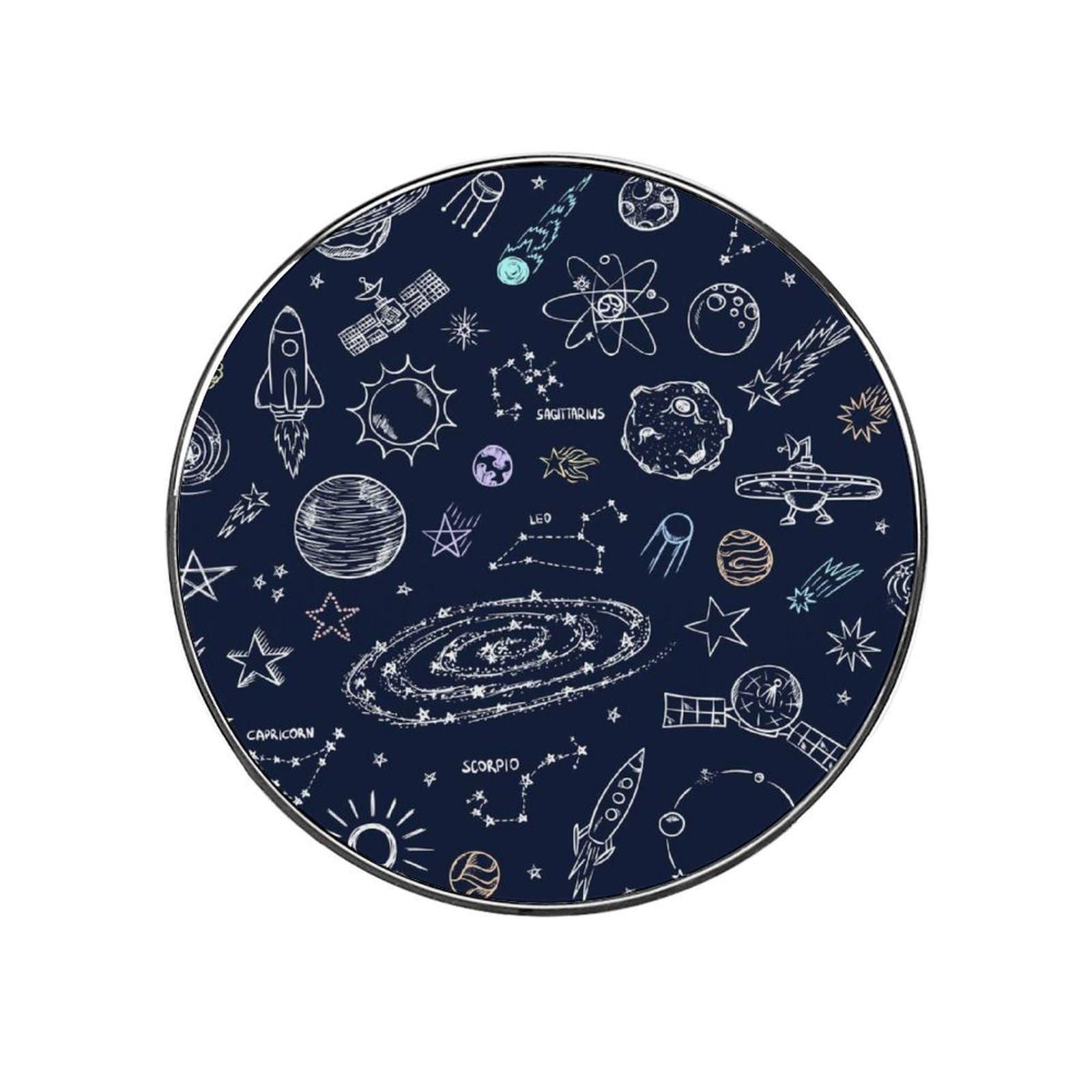 Space Planet Rocket Magnets For Fridge Kitchen Decoration For Refrigerators Whiteboards