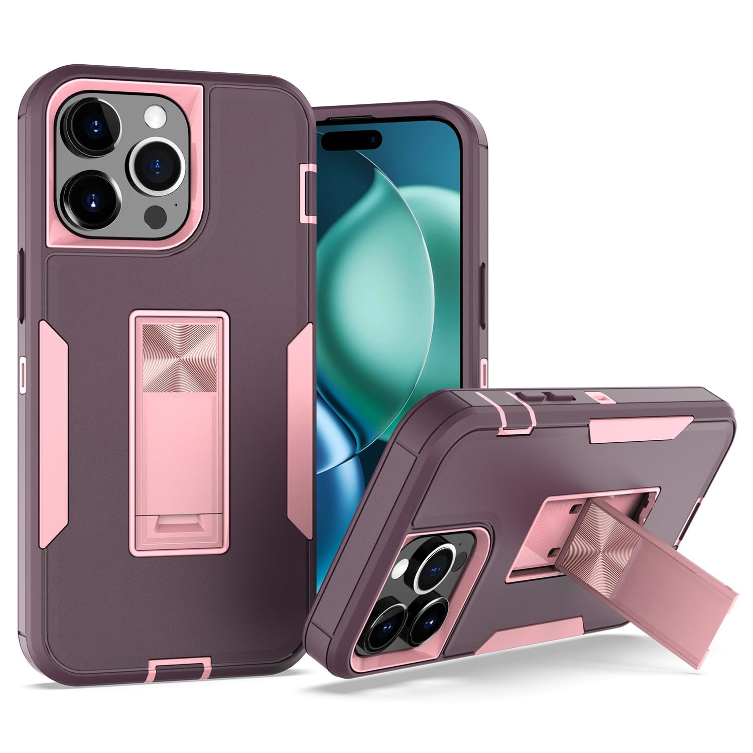 Coque iPhone 13 antichoc résout les chutes et fixe l'aimant auto