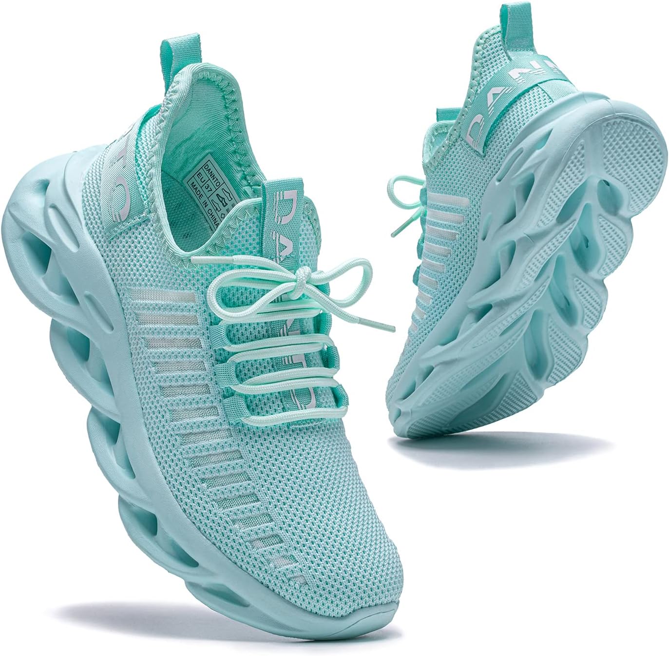 DANNTO Laufschuhe Herren Turnschuhe Damen Sneaker Leichte Atmungsaktiv rutschfeste Sportschuhe Gym Fitness Outdoor Schuhe Fashion Straßenlaufschuhe