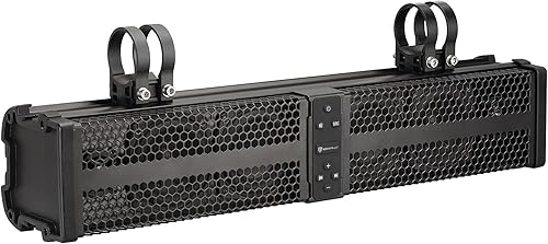 Miniatura 5 de Rockville XBAR-24 200W RMS ATVUTV Barra de sonido 6 altavoces, Bluetooth 5.0, luces LED, IPx6 impermeable, para aventuras todoterreno