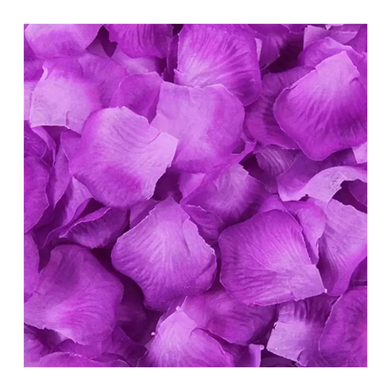 ITRHJTGP Wedding Fake Flower Petals Artificial Silk Rose Petals Simulation Fake Petal For Valentines Day Wedding for Party