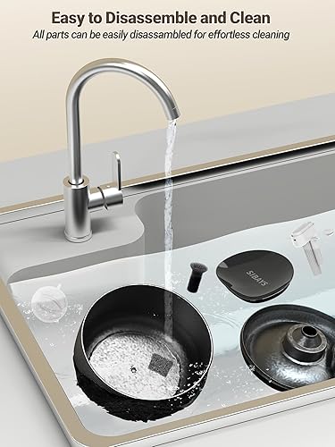 Miniatura 7 de SIBAYS Fuente de agua para gatos, fuente de agua para mascotas de gran capacidad de 3.5L118 onzas, dispensador automático silencioso de agua para