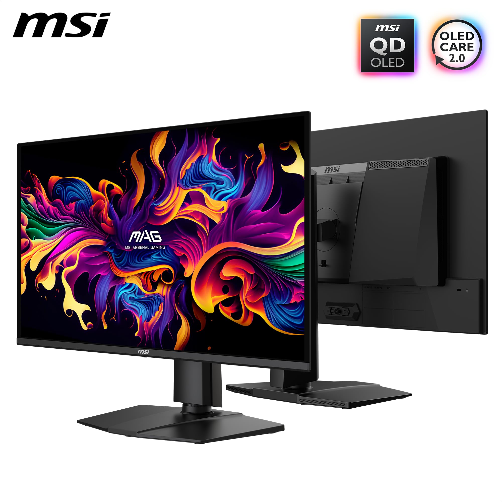 MSI MAG 274QP QD-OLED X24 27-inch 2560 x 1440 (QHD) Gaming Monitor