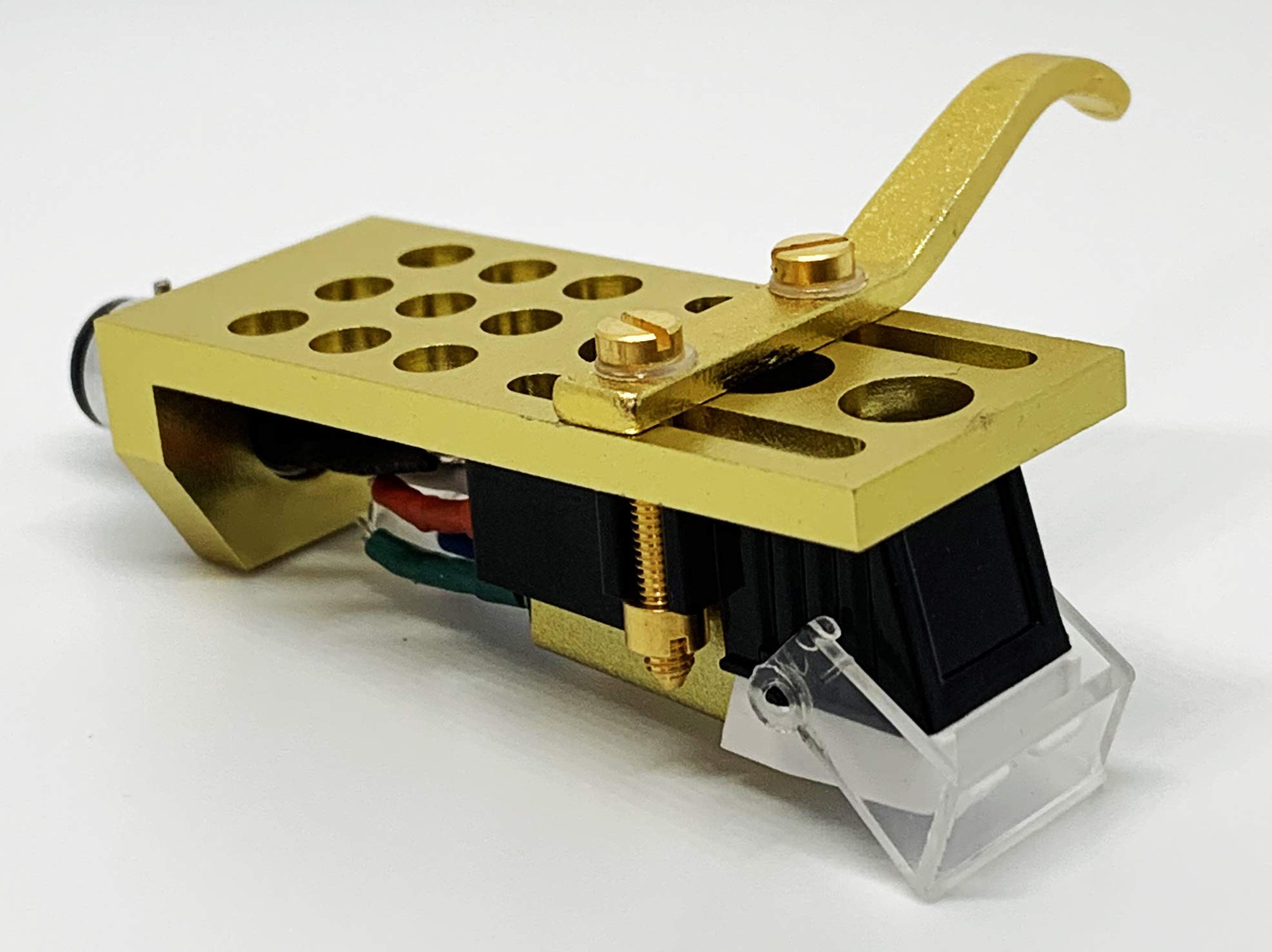 Cartridge Headshell Wires With Gold Connectors - For Pioneer PL Series Turntables & More-1130717