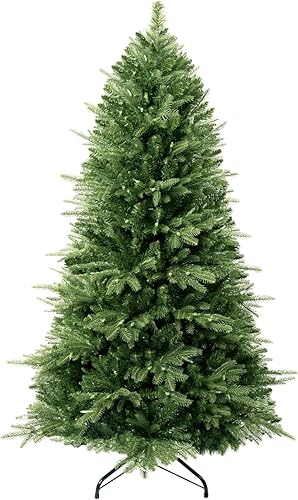 Miniatura 2 de Naomi Home Árbol de Navidad artificial con luces, árbol de Navidad preiluminado con 3692 puntas, árbol de Navidad falso con luces LED multicolor,