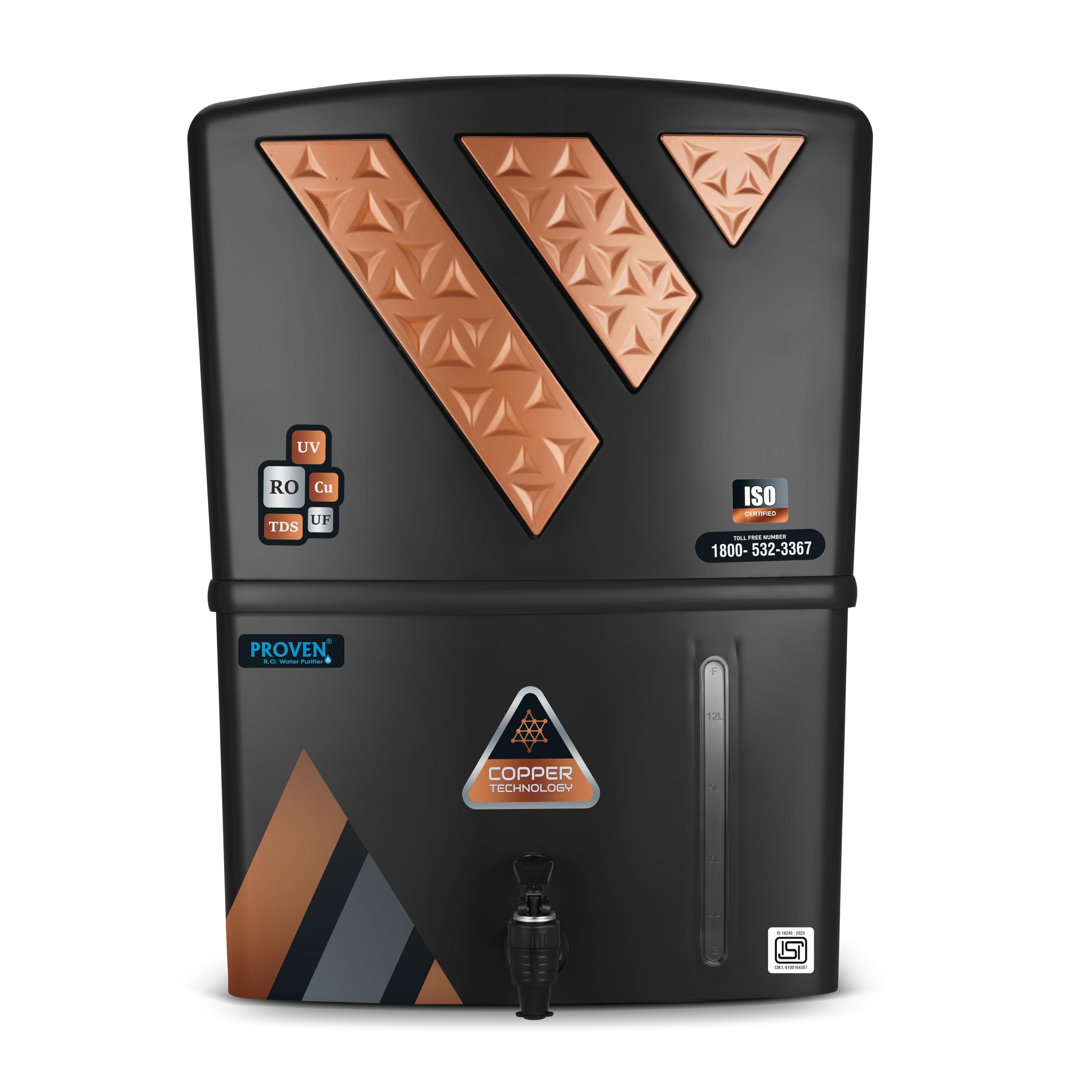 Proven Eleven Water Purifier Watersaver 10-Stage Water Purifier | Upto 60% Water Savings | RO+UV+UF+TDS+AC Tech | Taste Adjuster | Suitable for Borewell, Tanker & Municipal Water (Made In India)