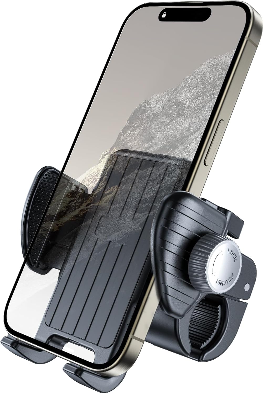 Bike Phone Holder Mount, [Camera Friendly] Motorcycle Phone Mount, Bicycle Phone Holder, 2024 Bike Phone Holder Handlebar Clamp, Bicycle Scooter Phone Clip