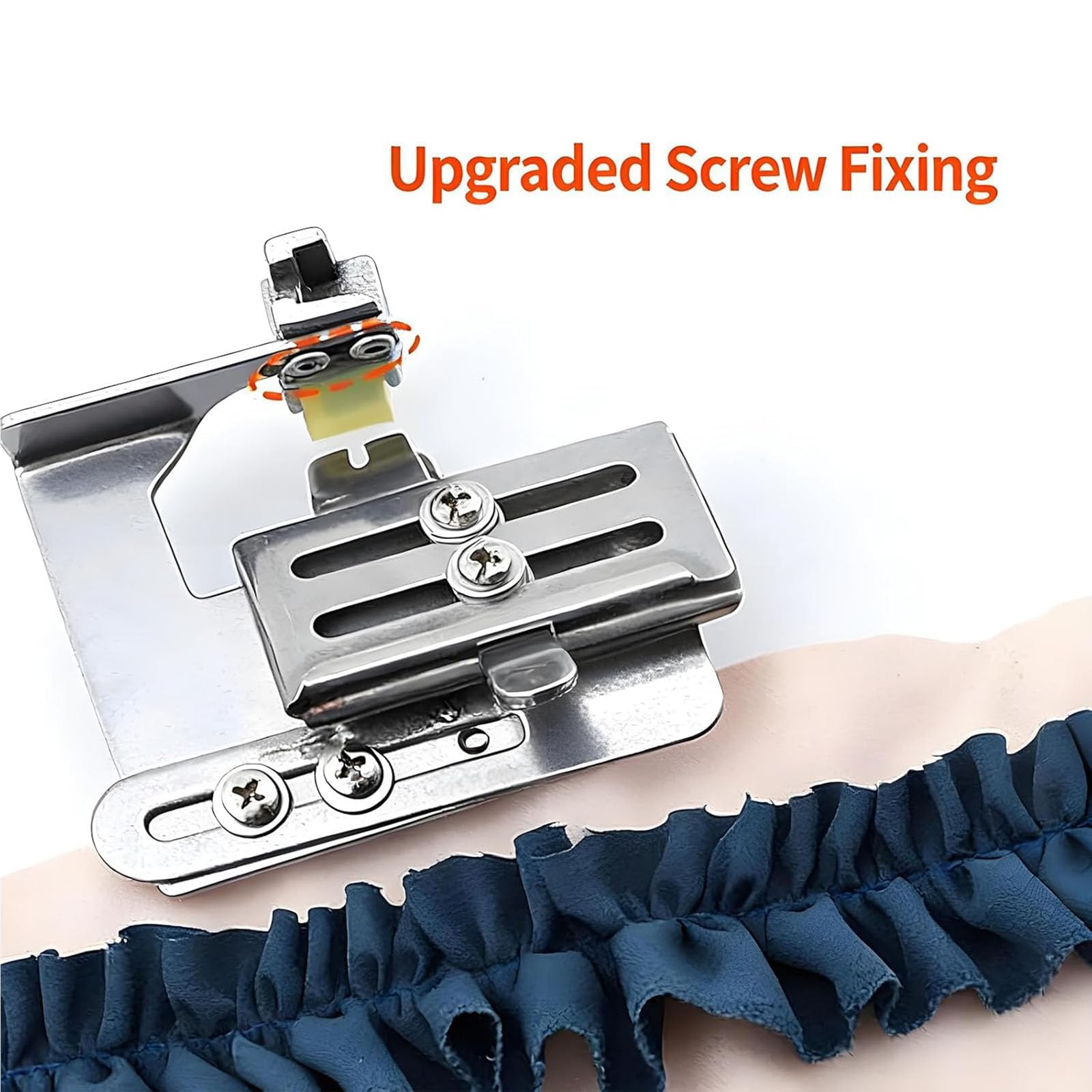 Prensatelas para Fruncir, Accesorio para Máquina De Coser, con Rodillo, Seleccionable A Izquierda O Derecha, Ancho Ajustable, Prensatelas Industrial para Plisado De Máquinas De Coser Left