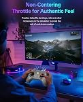 STARDRONE S8 Pro RC Flight Simulator Controller- 8 Channels FPV Drone Games Remote Controller Support Popular System&Platform- Ideal for Beginner Pilots Professional Training Experience,Mode 2 (Grey)