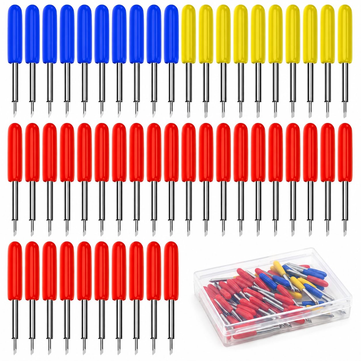 Cricut Blades: 35 Replacement Blades for Explore Air 2/3 & Maker -8 Cricut Blades: 35 Replacement Blades for Explore Air 2/3 & Maker -8