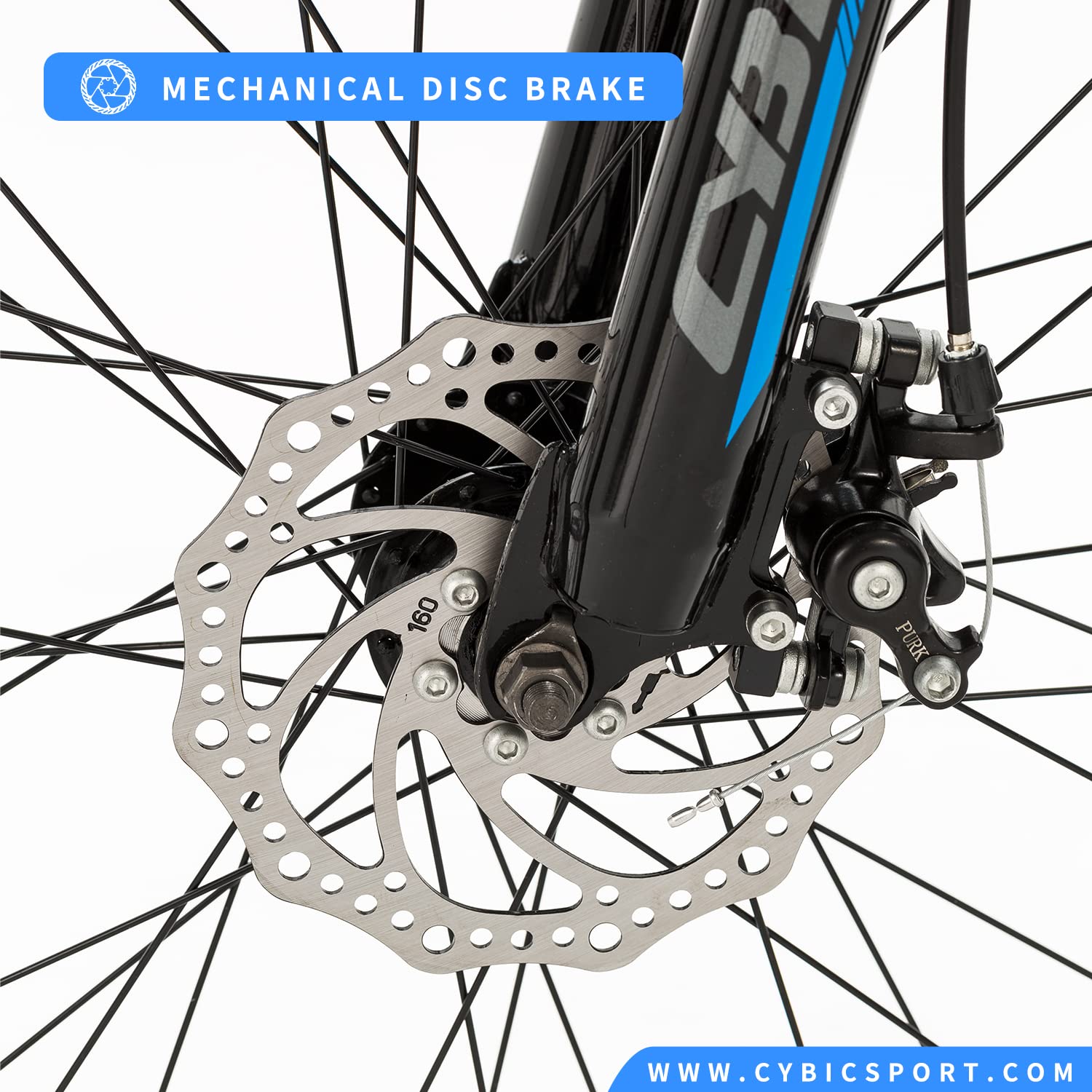 Amazon | CYBIC マウンテンバイク メンズ 26インチホイール自転車 