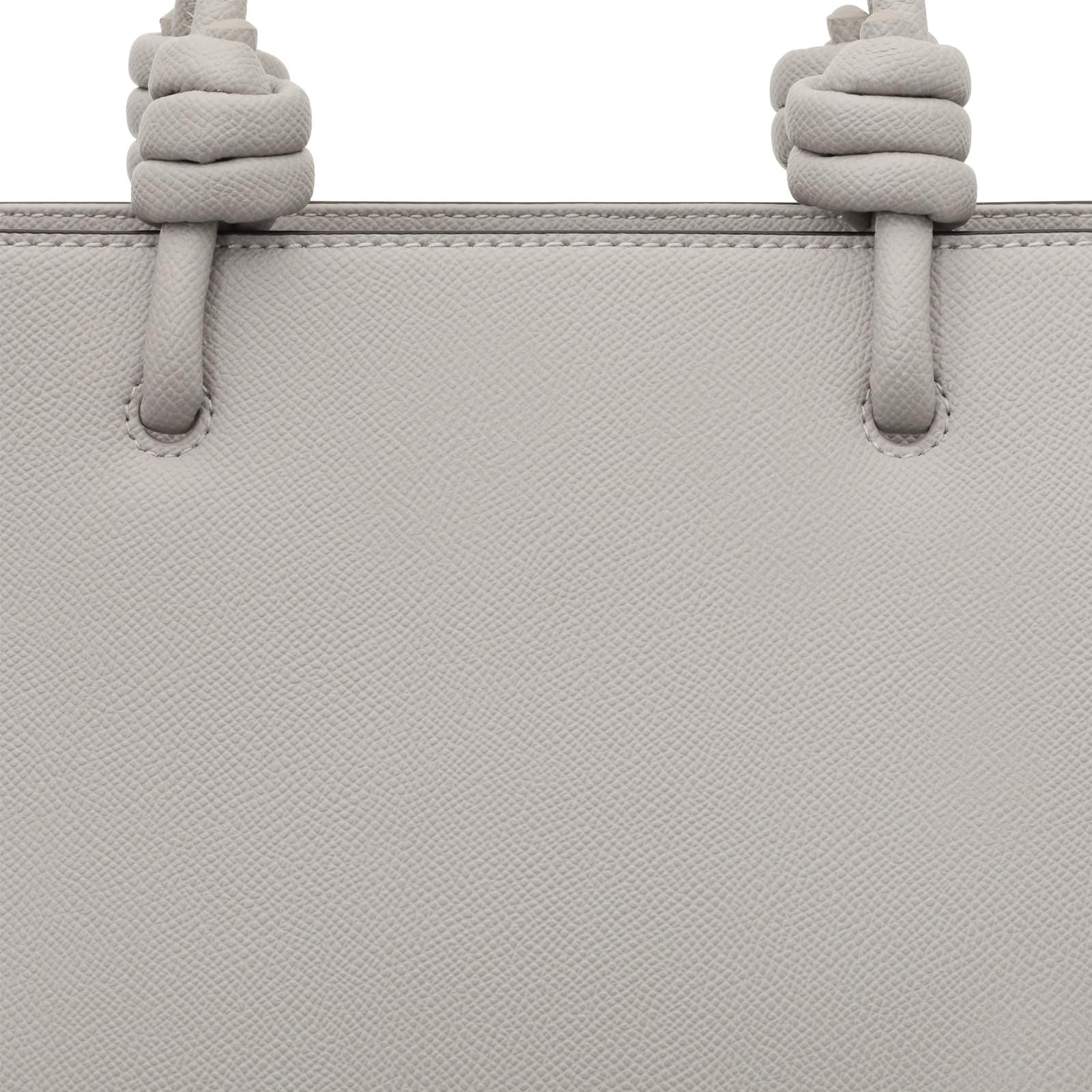 TOUS Shopper Mediano Amaya Gris, Para Mujer, Medidas 23 x 31 x 16 cm, Colección Tous La Rue New