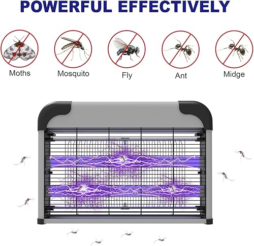 Miniatura 3 de VOLTORB Exterminador eléctrico de insectos, exterminador de mosquitos Buzzbug, repelente de mosquitos para moscas, asesino de insectos para
