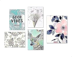 Fancy Modern Wooden Tableau (5 Pieces, Multicolor)