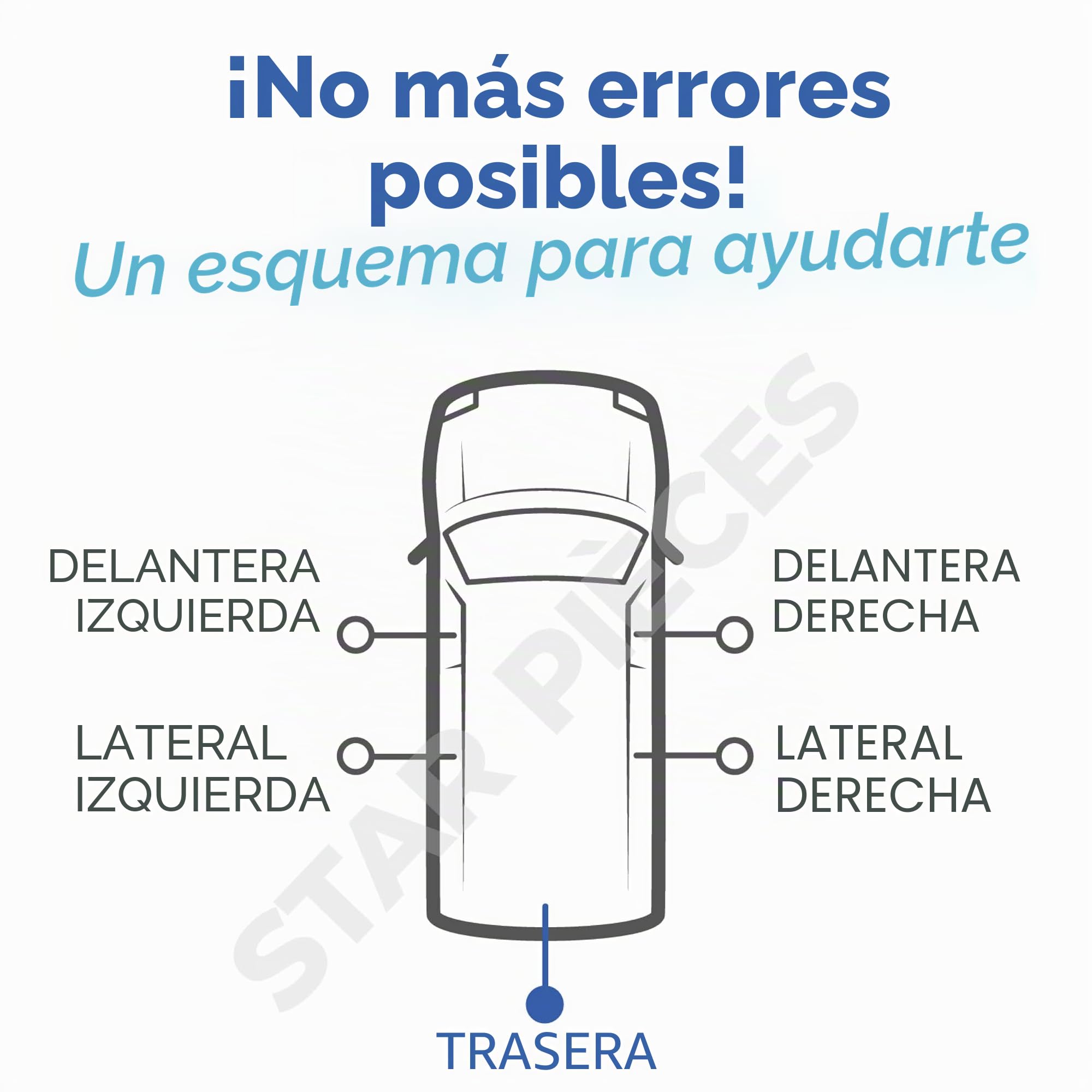 Cerradura de puerta trasera compatible para Master 3, Movano B, Nissan NV400 (a partir de 2010) cierre centralizado puerta trasera batiente | 906123257R 8200766888