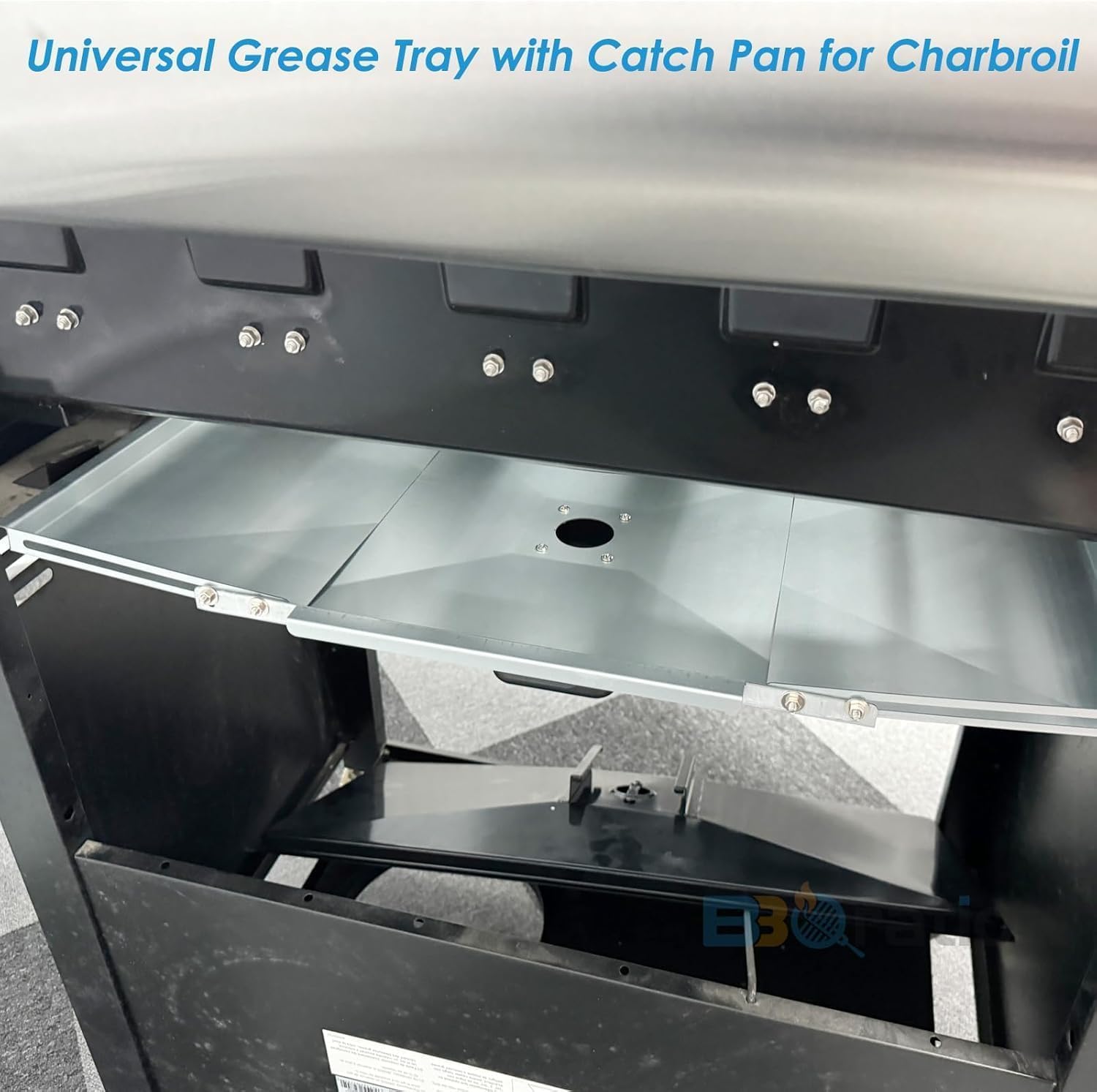 Grease Tray with Catch Pan for Charbroil Performance 463332718 463243519 463335517 463347017 463376018P2, Drip Pan for Charbroil Grease Tray Replacement