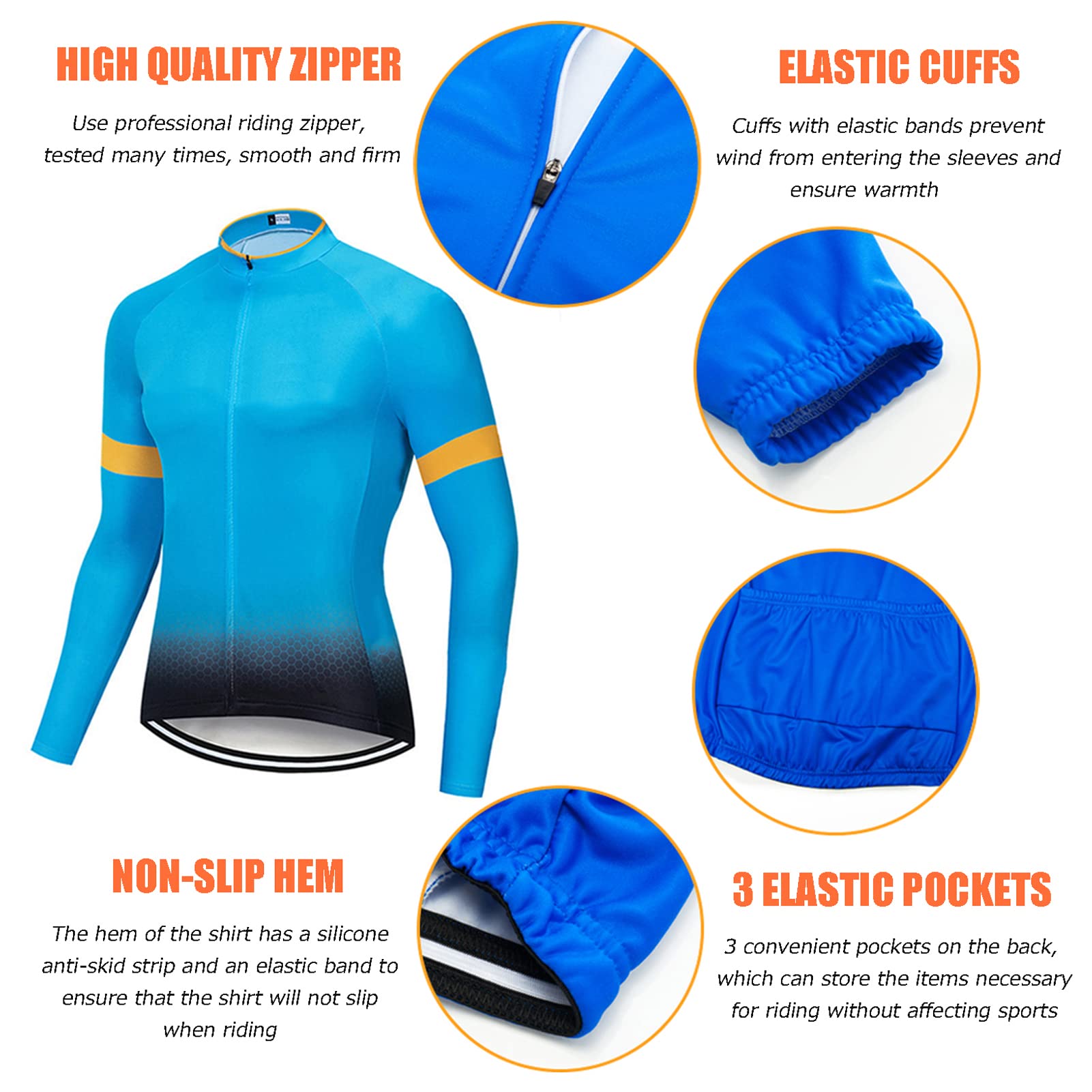 Completo Ciclismo Donna Invernale Tuta da Ciclista Manica Lunga Maglia MTB Bici,Abbigliamento Bicicletta Termico Vello Giacca e Pantaloni Salopette con 19D Imbottiti Gel,Jerseys da Strada Traspirante
