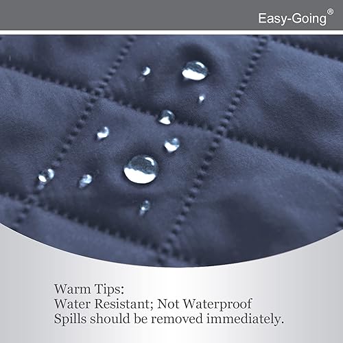 Miniatura 181 de Easy-Going - Funda reversible sobredimensionada para sofá de 3 cojines, protector de muebles resistente al agua con tubos de espuma para perros Gris