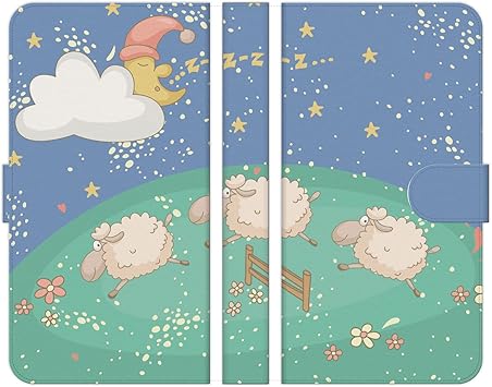 Amazon Co Jp Ruuu Arrows Be F 05j M04 Premium 手帳型 スマートフォン スマホ ケース カバー ひつじ イラスト 夜 キャラクター 羊 動物 どうぶつ ガーリー 星 星空 月 かわいい 可愛い ユニーク おもしろ 面白い 携帯ケース スタンド付き アローズ アローズビー