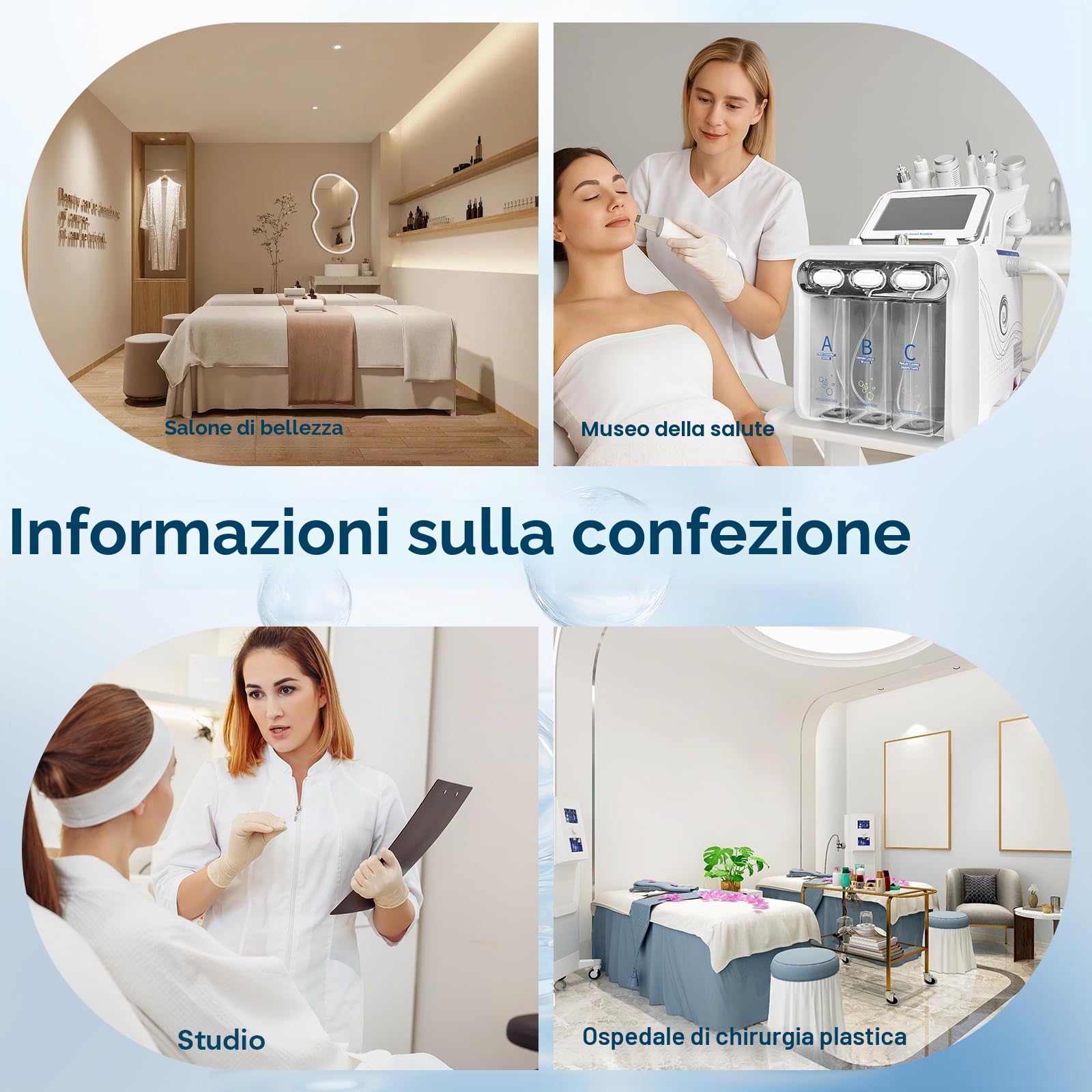 Hydrogen Oxygen Skin Care Machine idrofacciale