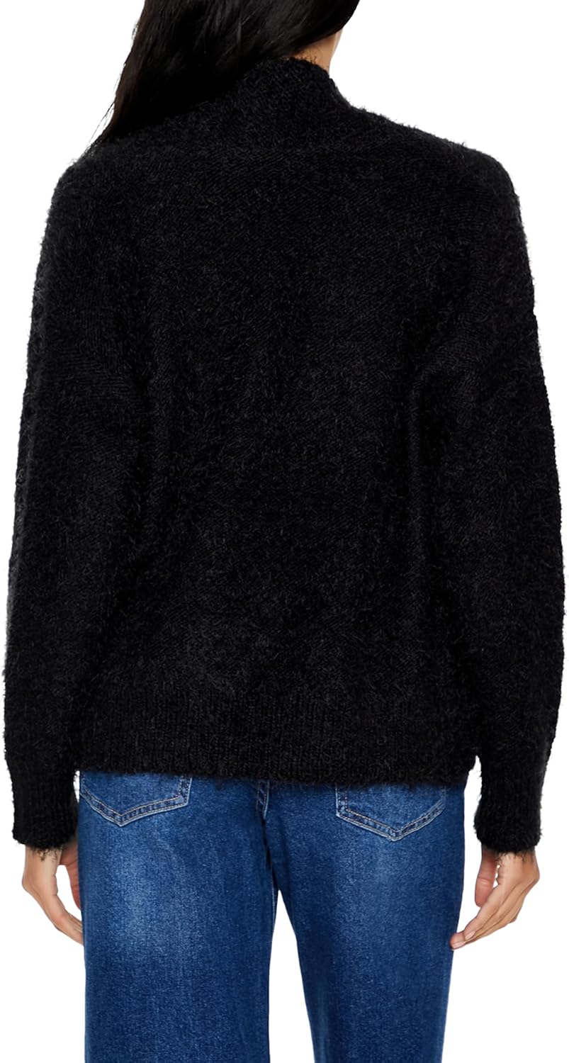 Forever 21 Womens Fuzzy Knit Cardigan Sweater - Image 5