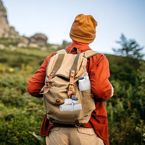 Miniatura 10 de PNEUICALLY Botella de agua plegable, reutilizable, plegable, sin BPA, botella de agua deportiva portátil a prueba de fugas para correr, viajar,