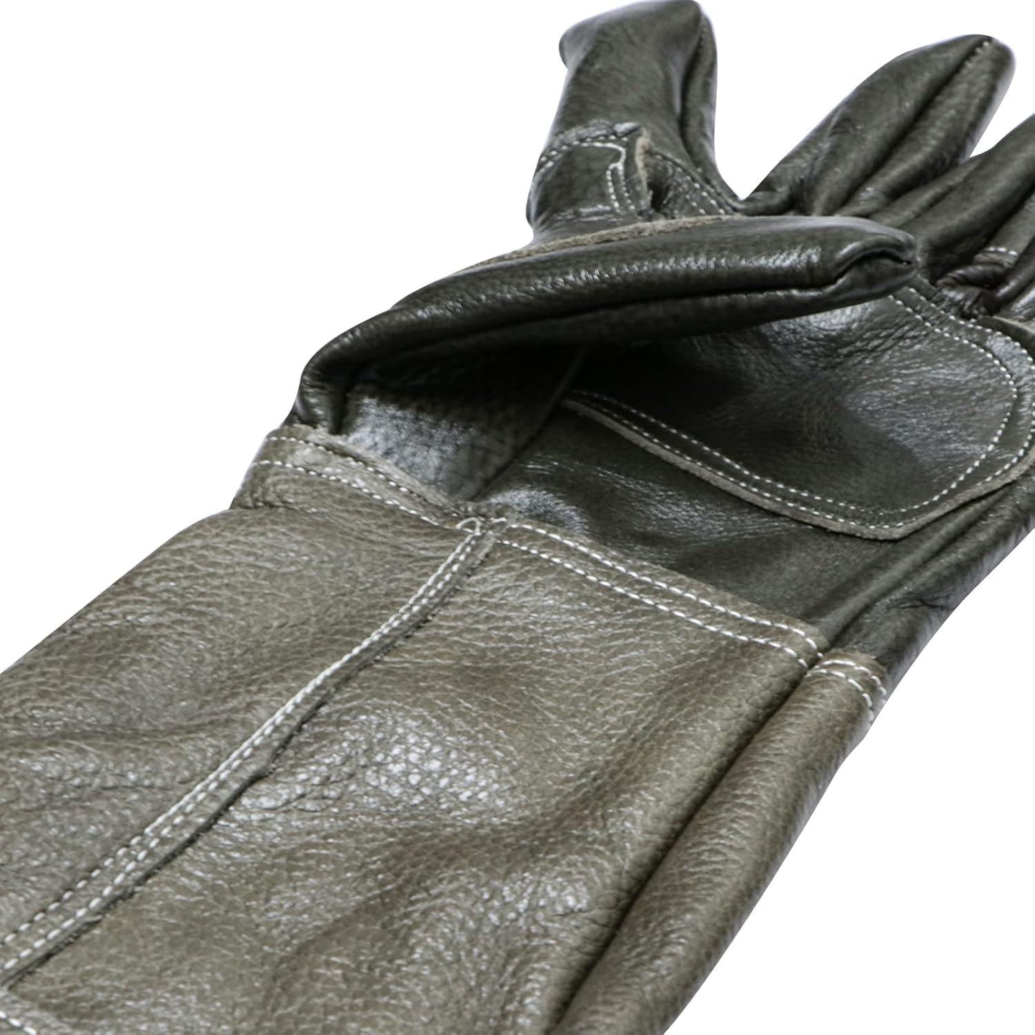 Animal Handling Gloves Bite Proof Reinforced Leather for Dog Training Cat Scratch Falcon Reptile Grabbing Snake