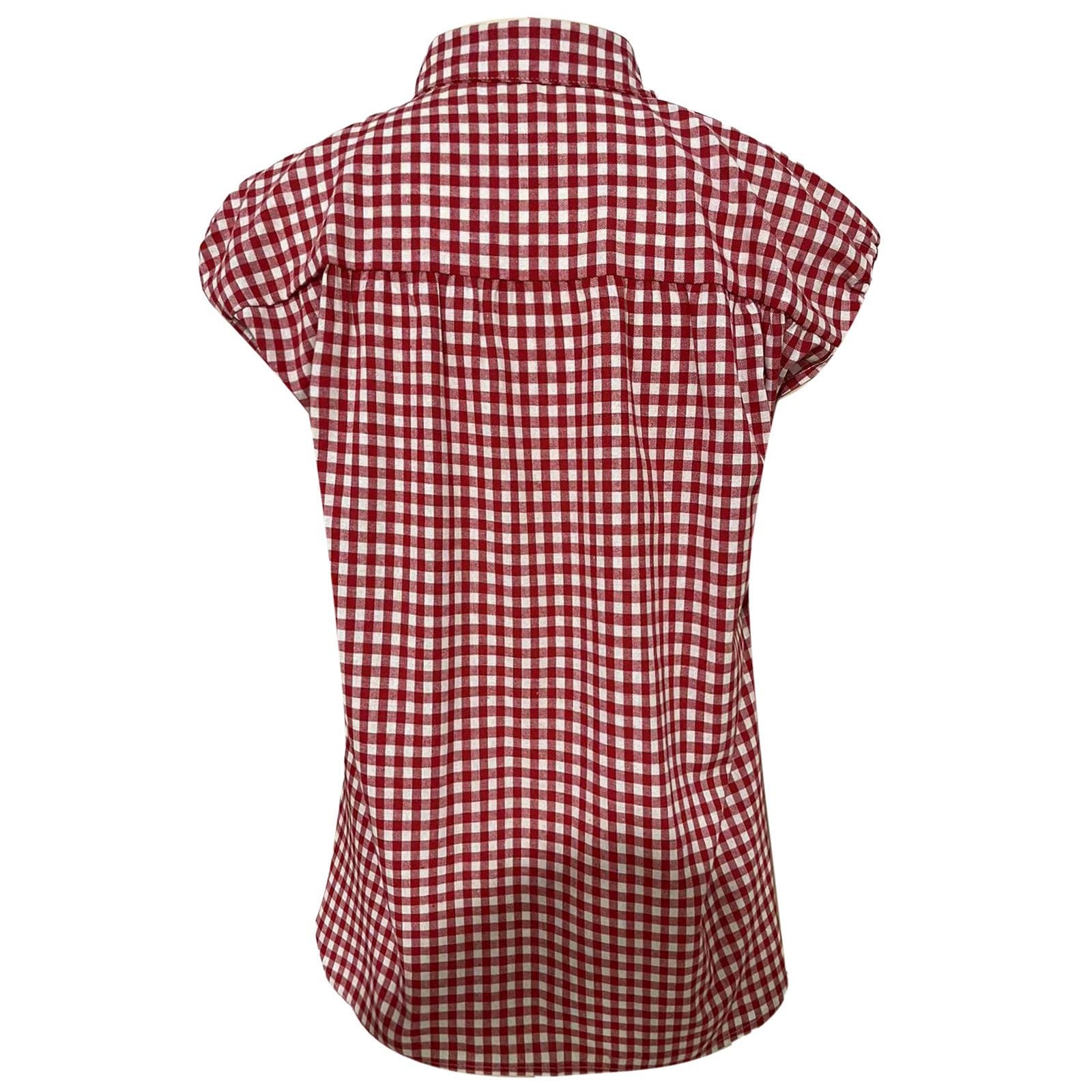 Chemisier traditionnel pour femme - Pour la fête de la bière - À carreaux - Coupe cintrée - Style campagnard - Élégant - Mode folklorique vintage - Chemise bavaroise