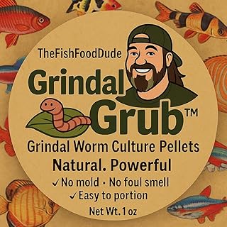 Grindal Grub Grindal Worm Food pellets 1 oz