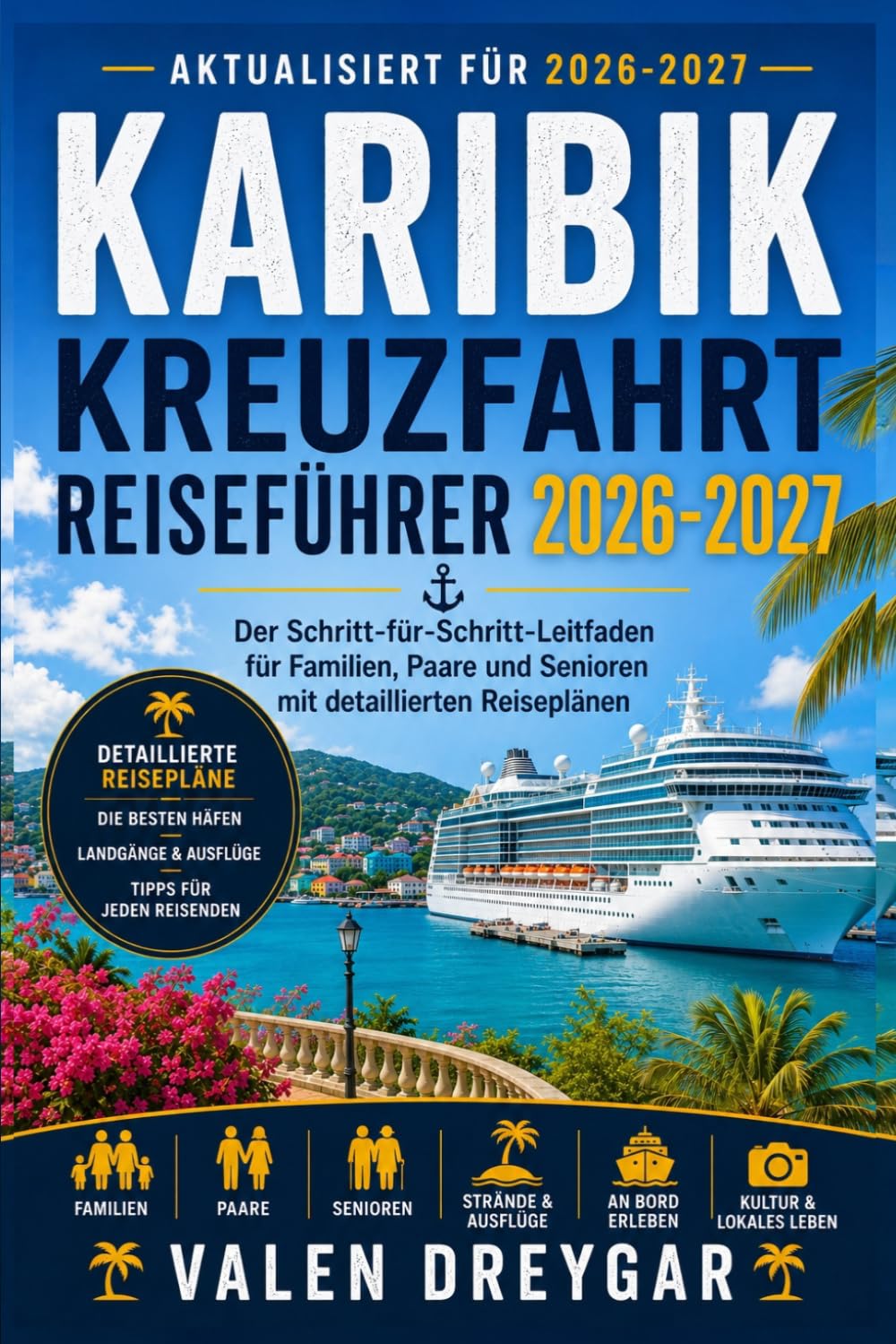 Karibik Kreuzfahrt Reiseführer 2026-2027: Der Schritt-für-Schritt-Leitfaden für Familien, Paare und Senioren mit detaillierten Reiseplänen