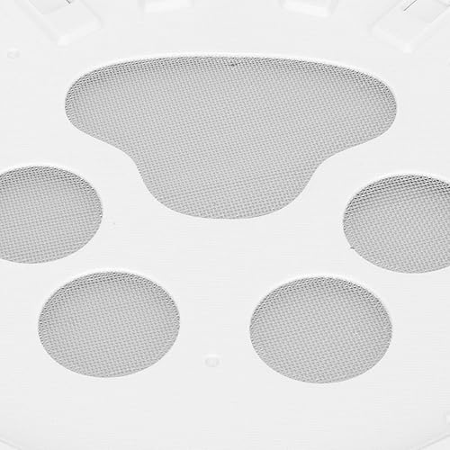 Miniatura 3 de Plastic Cat Door with Controlled Access, 4 Modes Security Lock, Reinforced Anti Collision Valve, Nylon Mesh, Hanging Inner Door, for Indoor Pets