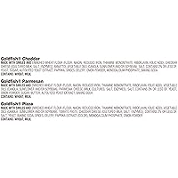 Vista 3 de Goldfish Crackers Say Cheeeese - Paquete variado con queso cheddar, pizza y parmesano, paquetes de aperitivos, 20